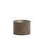 Light en Living Kap cilinder SAVERNA  donker bruin - diverse afmetingen