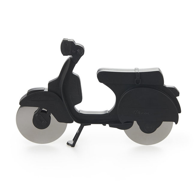 Balvi Pizzasnijder scooter zwart