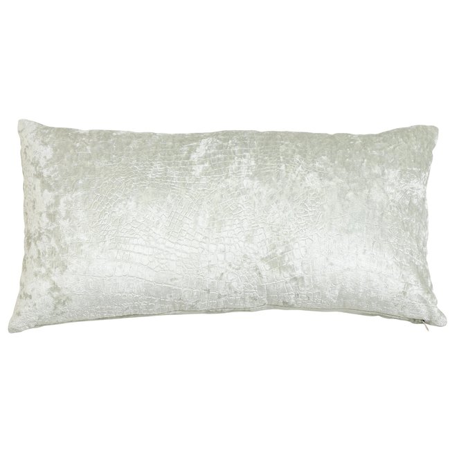 Light en Living Kussen 60x30 cm BOCANDA - zilver
