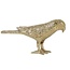 Light en Living Gouden Vogel Ornament 19 cm