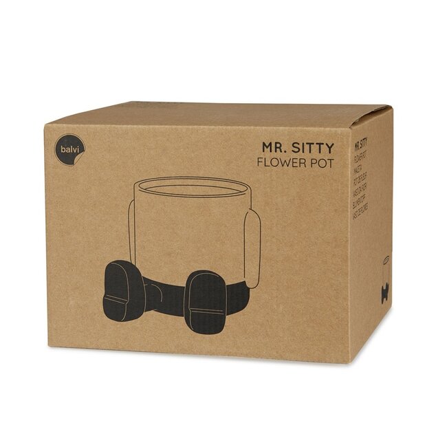 Balvi Bloempot mr. Sitty