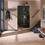 WoonStijl Kapstok Custom acacia met 6 haken en hoedenplank