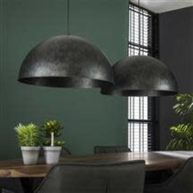 WoonStijl Hanglamp 2x Ø60 Dome