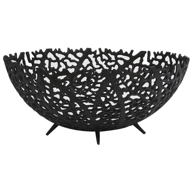 Light en Living Schaal GALAXA Ø35,5x14 cm - Antiek Goud of Zwart