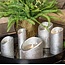 PTMD LED licht kaars metallic taupe met beweegbare vlam XS