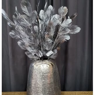 Parlane Ornament Pauwenveer Platinum 76 cm