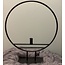 Parlane Parlane Kandelaar HOOP Zwart - 58x8x44,5 cm