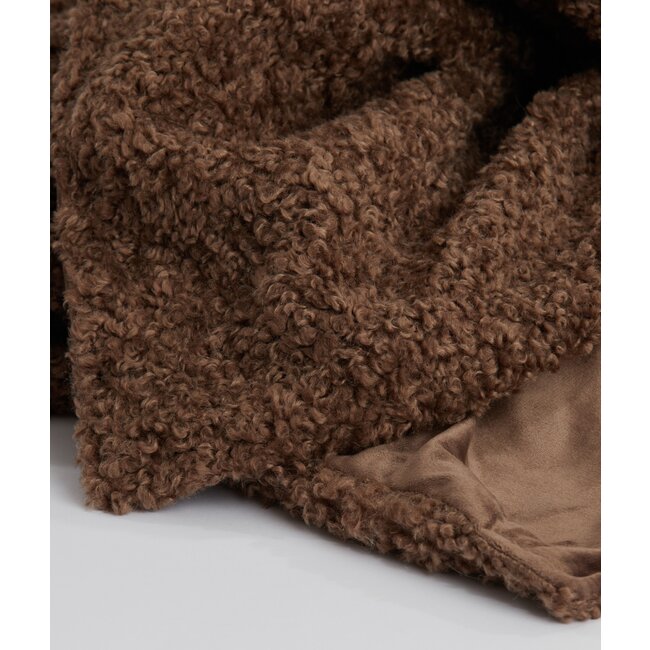 Light en Living Plaid 152x127 cm BODI bruin