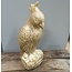 Light en Living Ornament Vogel Papegaai Glanzend Olijfgroen
