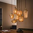 WoonStijl Hanglamp 4+3 V-shape pattern mix
