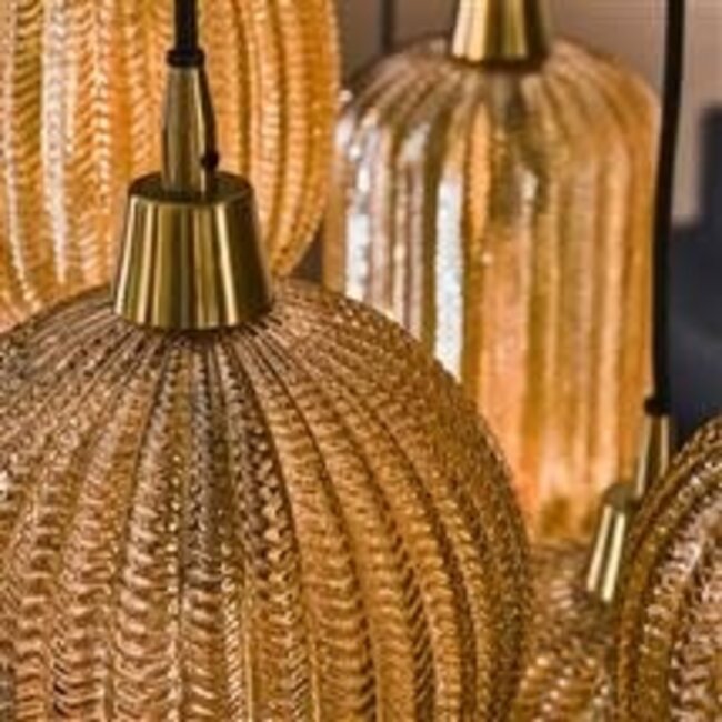 WoonStijl Hanglamp 4+3 V-shape pattern mix