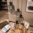 WoonStijl Hanglamp 5L getrapt mix metal