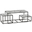 WoonMax Salontafel Mex set van 3 - diverse kleuren lamulux