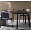 Woood Lange Jan Uitschuifbare Eettafel Rond Eiken Blacknight [fsc]