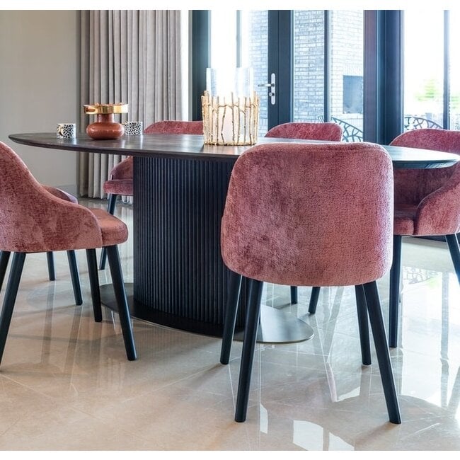 Richmond Interiors  Eettafel Luxor ovaal 235 (Brown)