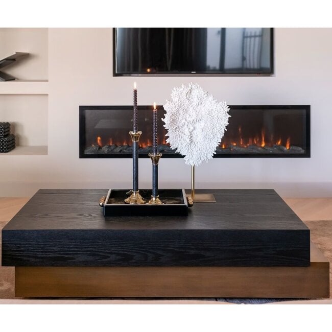Richmond Interiors  Salontafel Cambon blok (Dark coffee)