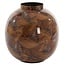 Light en Living Vaas deco Ø26x27 cm MILOS bruin-licht bruin