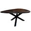 Tower Living Eettafel Trivero 150x150 Mango zwart
