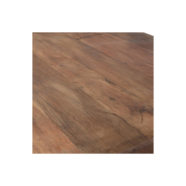 Woood Cuno Salontafel Laag Hout Donkerbruin