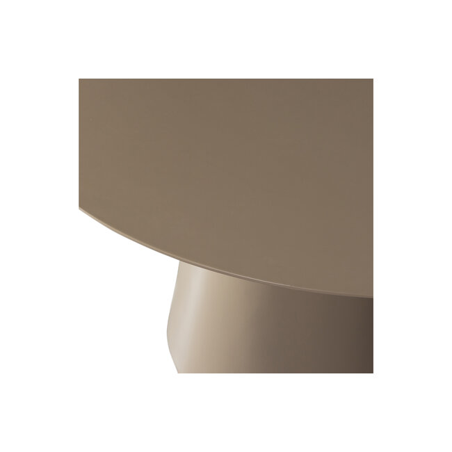 Woood Jorre Eettafel Mdf Militair Bruin Ø120cm