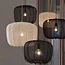 Light en Living Hanglamp PLUMERIA zwart Ø60 cm