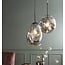 Leitmotiv Hanglamp Blown Glass Medium rookglas