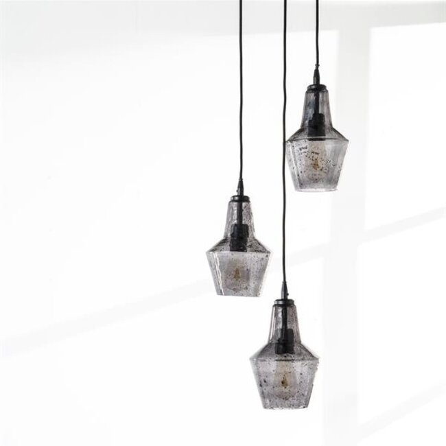 By Boo Hanglamp Orion cluster - Sfeervolle glazen hanglamp
