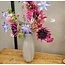 Light en Living Vaas Ø17,5x44,5 cm BRADLEY glas licht bruin