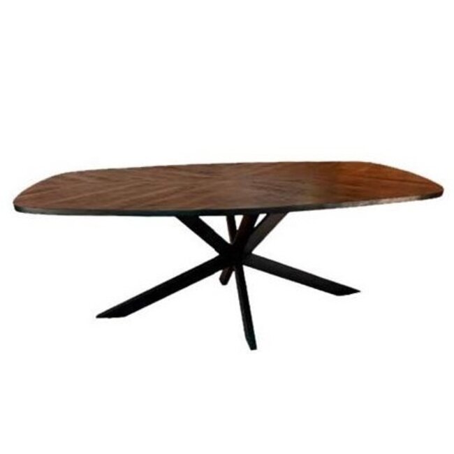 Tower Living Eettafel Silvi 240x110 – zwart