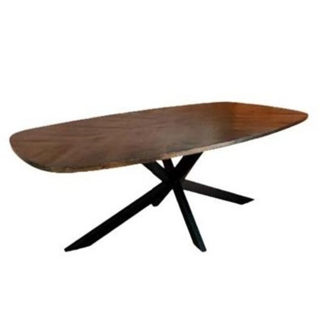 Tower Living Eettafel Silvi 220x110 – olijfbruin