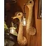 Light en Living Wandlamp Struisvogel goud of zwart - 2 maten