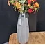 Light en Living Vaas Ø17,5x44,5 cm BRADLEY glas licht bruin