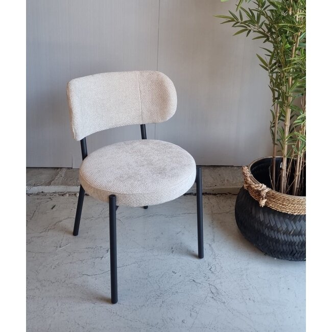 By Boo Eettafelstoel Oasis - beige