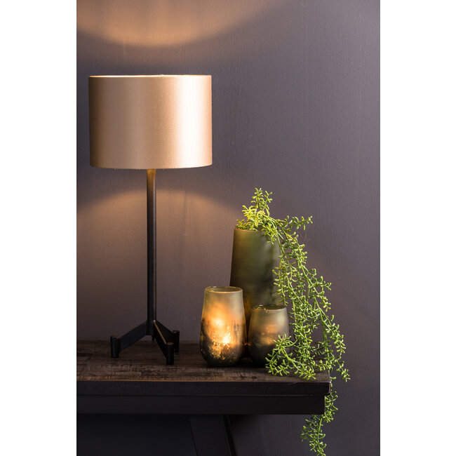 Light en Living Lampvoet 15,5x15,5x40 cm DENNIS mat zwart