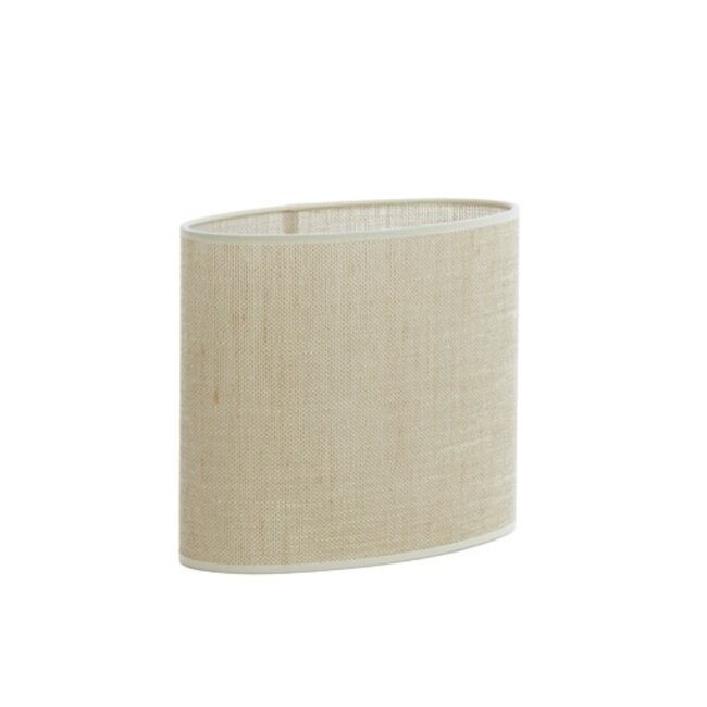 Light en Living Kap ovaal recht smal 30-15-25 cm SENDAI zand