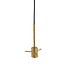 Light en Living Hanglamp Ø35x43 cm MYLES smoke glas+antiek brons