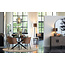 Light en Living Hanglamp Ø25x31 cm MYLES smoke glas+antiek brons