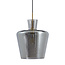 Light en Living Hanglamp Ø25x31 cm MYLES smoke glas+antiek brons