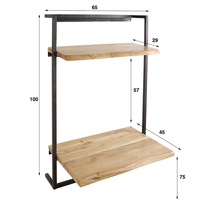WoonStijl Bureau air solid