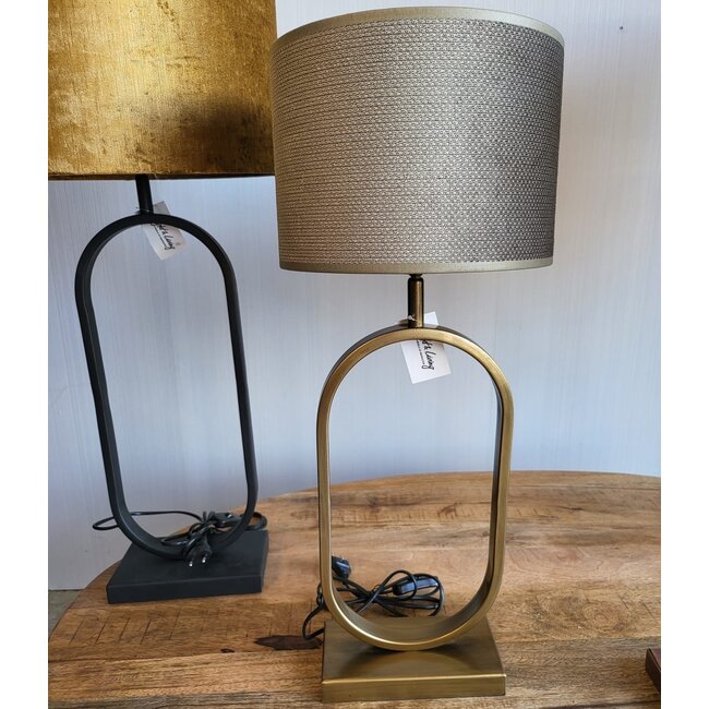 Light en Living Lampenkap cilinder VANDY olive - 2 maten