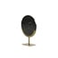 Light en Living Ornament op voet GOUYA 25x10x35 cm - Zwart Agaat & Antiek Brons