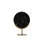 Light en Living Ornament op voet GOUYA 25x10x35 cm - Zwart Agaat & Antiek Brons