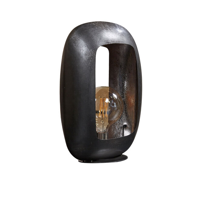 WoonStijl Tafellamp Arch XL Zwart nikkel