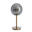 Light en Living Tafellamp Ø20x43 cm MEDINA glas  smoke+goud