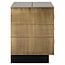 Richmond Interiors  Ladenkast Collada 3-laden (Brushed Gold)