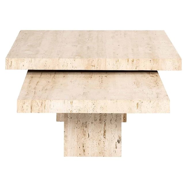 Richmond Interiors  La Cantera vierkante salontafel set van 2