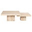 Richmond Interiors  La Cantera vierkante salontafel set van 2