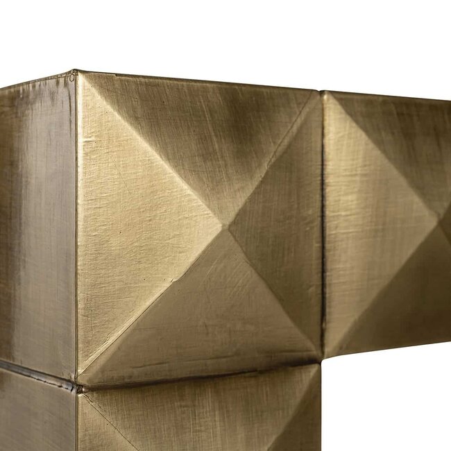 Richmond Interiors  Wandtafel Collada (Brushed Gold)