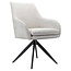 Richmond Interiors  Draaistoel Lisonne cream fusion (Fusion cream 02)