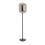 Light en Living Vloerlamp Ø35x160 cm JULIA glas  smoke+zwart